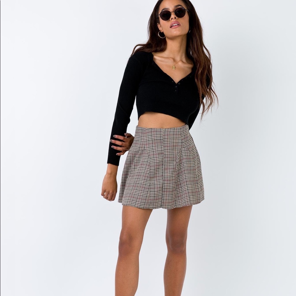 Princess Polly Last City Mini Skirt Brand New